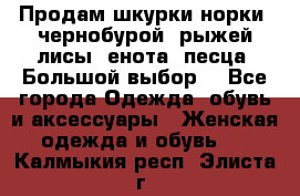 Продам шкурки норки, чернобурой, рыжей лисы, енота, песца. Большой выбор. - Все города Одежда, обувь и аксессуары » Женская одежда и обувь   . Калмыкия респ.,Элиста г.